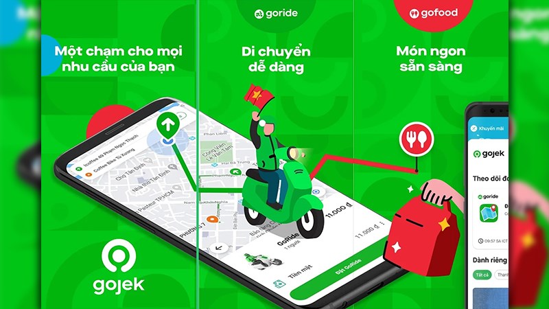 ứng dụng gọi xe, đặt xe công nghệ phổ biến nhất